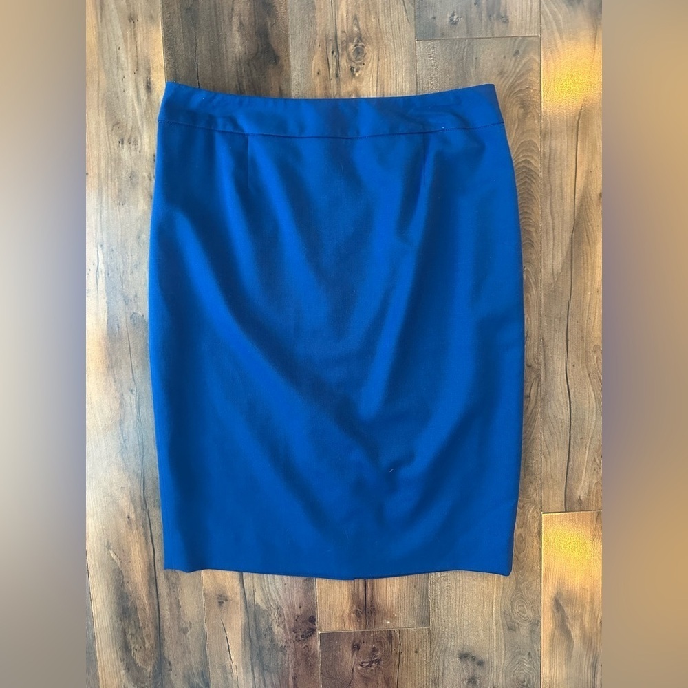 🔥Pendleton Wool Pencil Skirt Blue Size 8 – Classic Winter Workwear Staple🔥